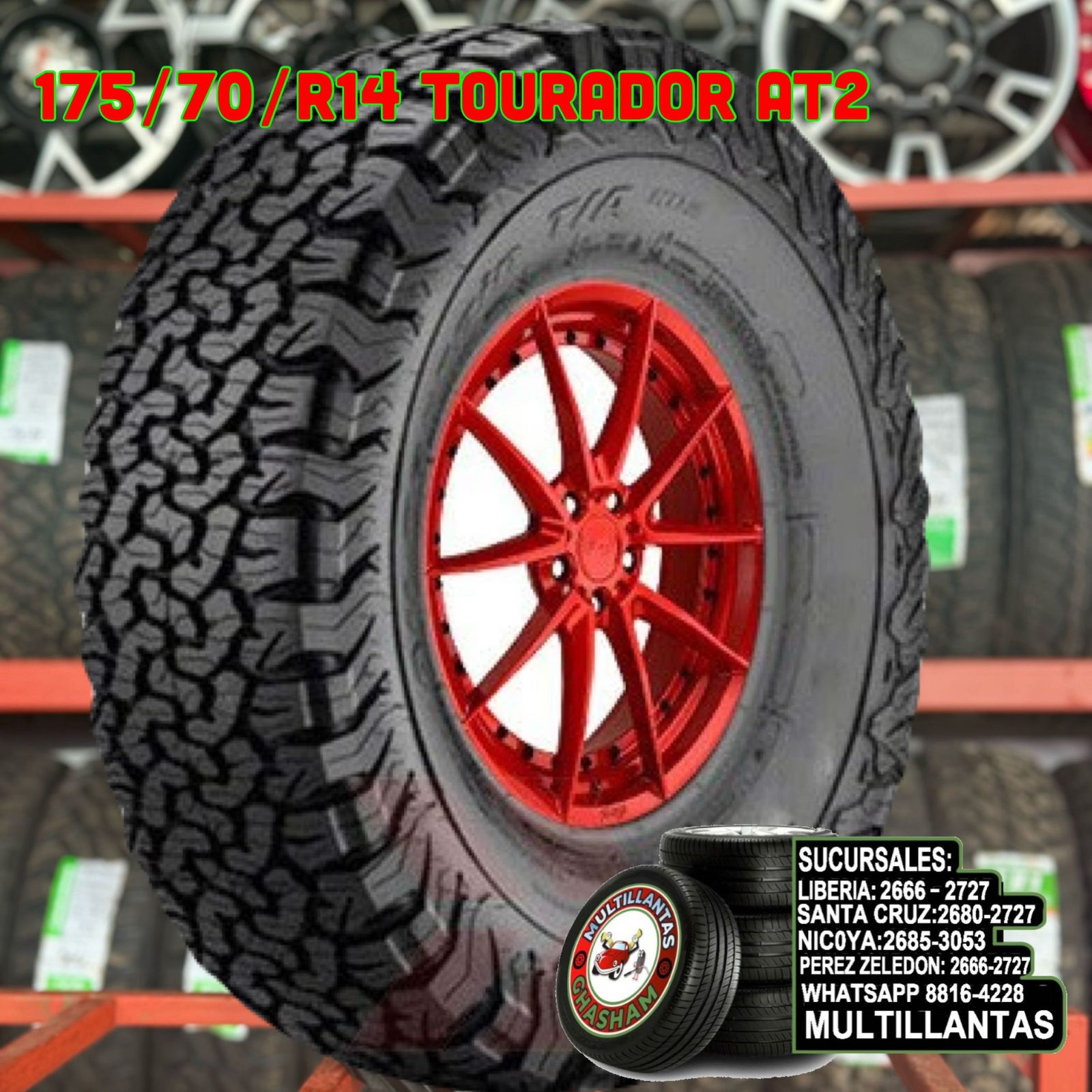 175/70/R14 TOURADOR AT AK3
